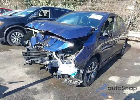 2021 Nissan Leaf S Plus 62 Kwh из США, поврежденный, VIN 1N4BZ1BV8MC554667